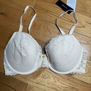 NWT Natori Cherry Blossom Push-Up Lace Bra Blush 34D